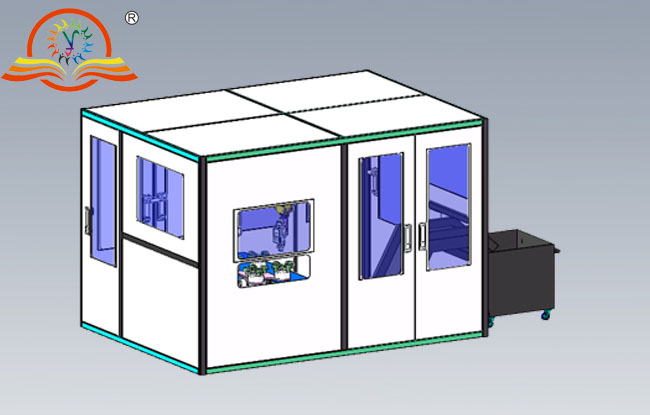 數(shù)控鋸切設(shè)備SDY-6R25-3T CNC-非標定制-特殊鑄件冒口機器人-激光切割）